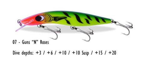 GILLIES CLASSIC 80 and 120mm GHOST Hard lure | 12cm/10g and 12cm/23g |  1m Depth | 1pcs/pkt  Hard Lure  Gillies  Cabral Outdoors  