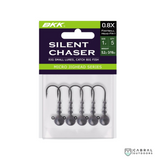 BKK Silent Chaser 0.8X Football Head Micro Jighead | Size-1-2/0  Jig Head  BKK  Cabral Outdoors  