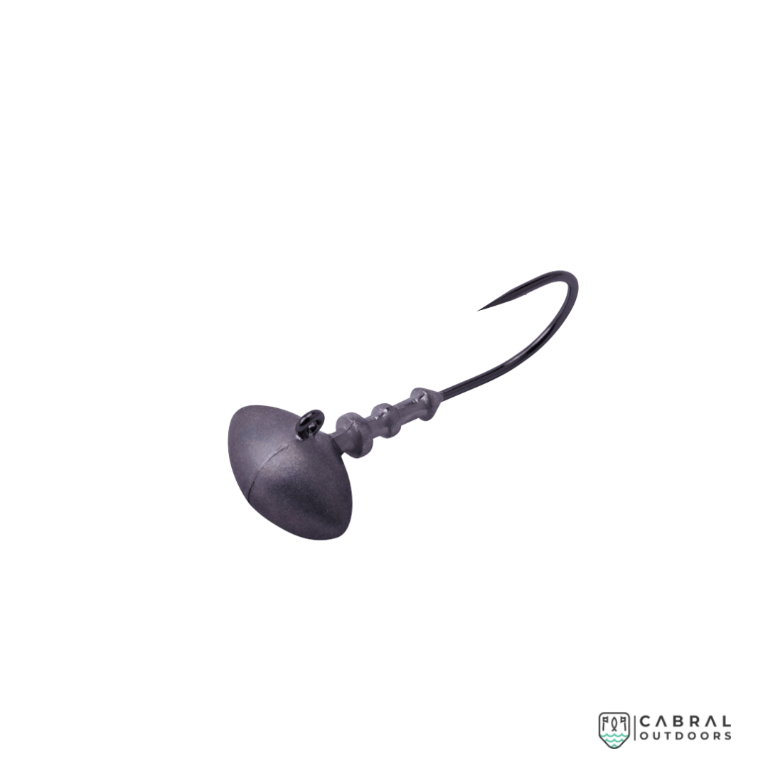 BKK Silent Chaser 0.8X Football Head Micro Jighead | Size-1-2/0  Jig Head  BKK  Cabral Outdoors  
