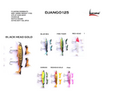 Lucana Django 125mm/17.5g, 1pcs/pkt  Jointed Shads  Lucana  Cabral Outdoors  