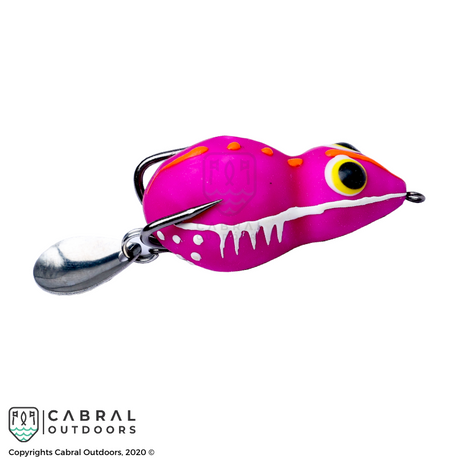 LuresFactory Combait Spinner Rakkoon Series | Size: 4cm | 6g | 1pcs/pkt  Spinners  Lures Factory  Cabral Outdoors  LuresFactory Rakkoon | Frog Lure with Spinner | Size 4cm | Weight 6g