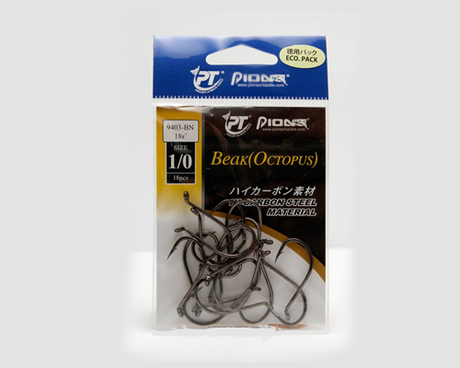 Pioneer Beak (Octopus) hooks | 9403-BN  Carp Hooks  Pioneer  Cabral Outdoors  