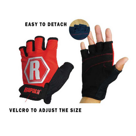 Rapala Tactical Casting Gloves-S/M/L/XL  Gloves  Rapala  Cabral Outdoors  