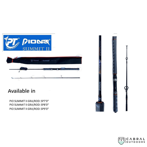 Pioneer Summit II 7-10ft Spinning Rod