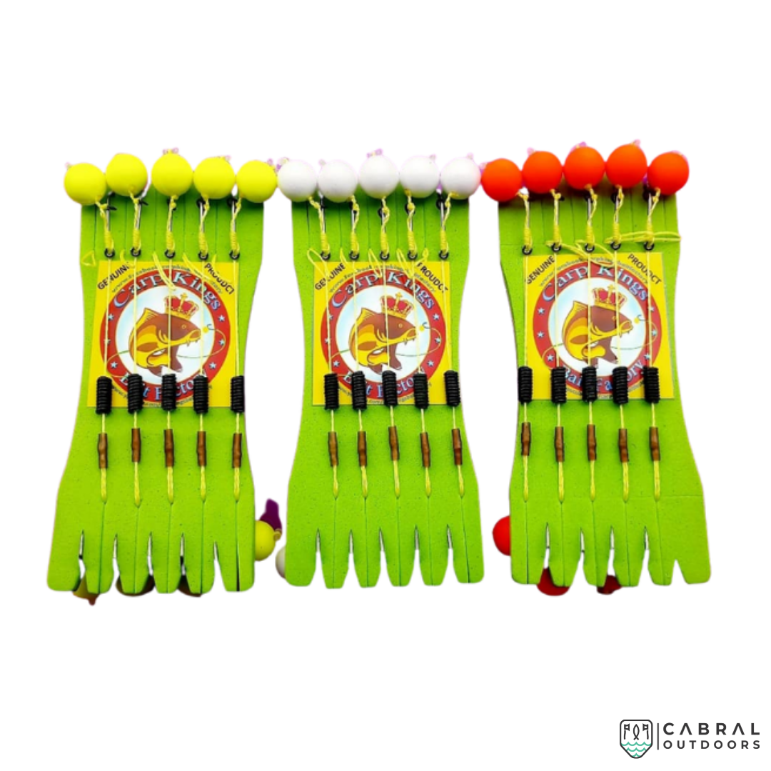 Carp King Bait Factory Popup Rig for Bottom Feeder (10pcs/pkt)  Feeder  Carp Kings Bait Factory  Cabral Outdoors  