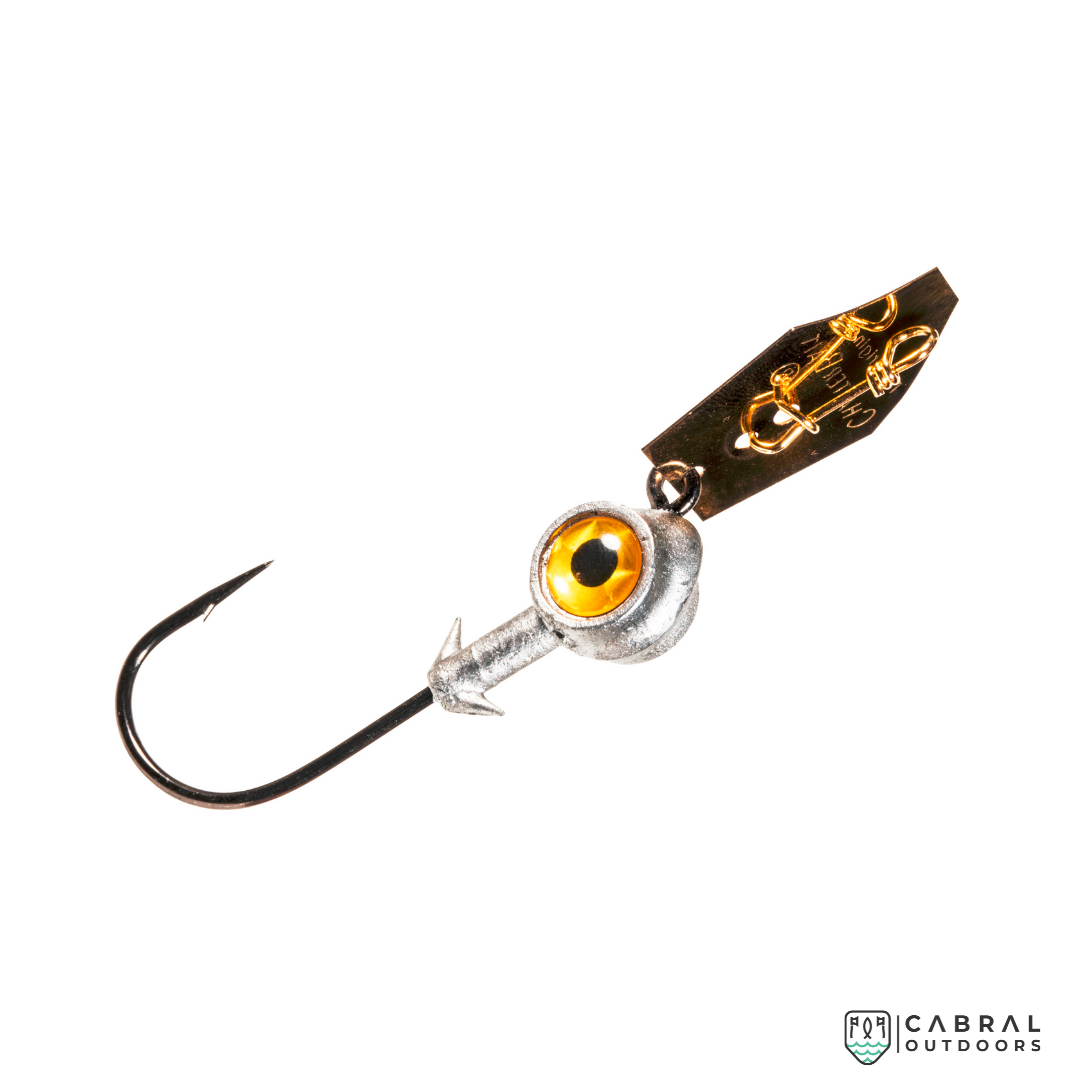 Zman Eyestrike ChatterBait Mustadhook 1/2oz Size 4/0 2pcs/pkt  Jig Head  Zman  Cabral Outdoors  