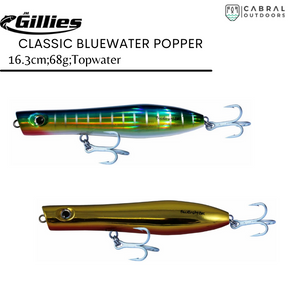 GILLIES CLASSIC BLUEWATER POPPER 16.3cm/68g, 1pcs/pkt  Popper  Gillies  Cabral Outdoors  