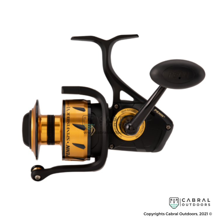penn 4500 spinning reel Stock Clearance) SPINFISHER VI 4500- 9500 Drag(TIVl) PIERCE_Polespears Jual Reel Daiwa Exist Color:Silver Powder Waksagi