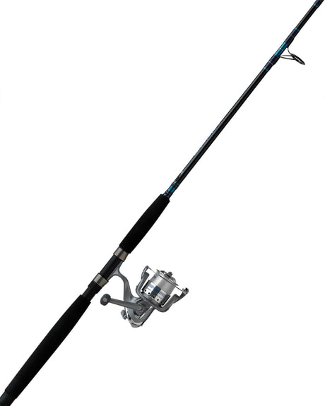abu garcia blue rod Max Spinning Rod, 6' Medium, 1-Piece Slow oscillation provides an even lay line for all types of line Abu - Built for the