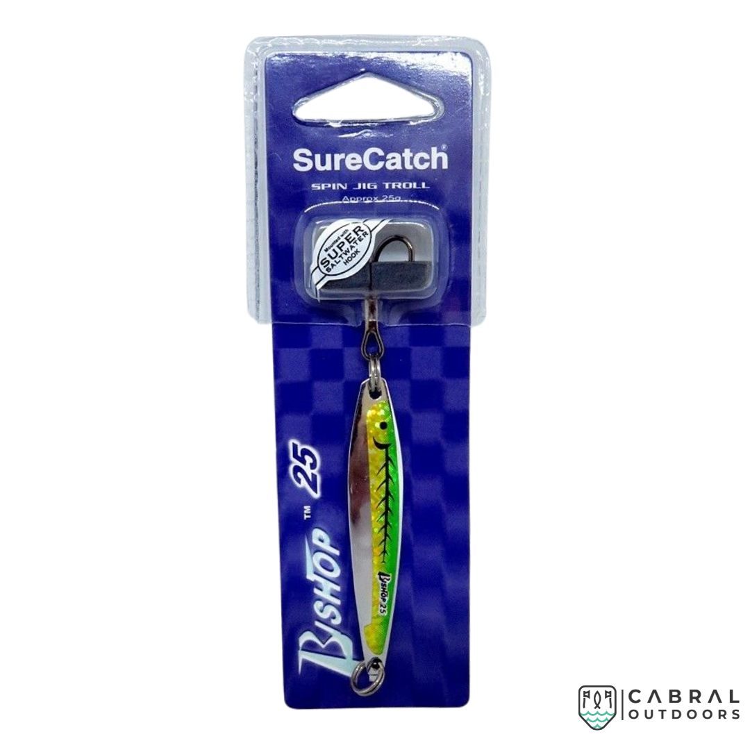 Stock Clearance) SureCatch Bishop Spin troll Jigs | 25g