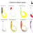 Lucana Cheeto Curve Shade Fishing Lure | Size: 13cm | 10.8g | 3pcs/pk  Curly Tail  Lucana  Cabral Outdoors  