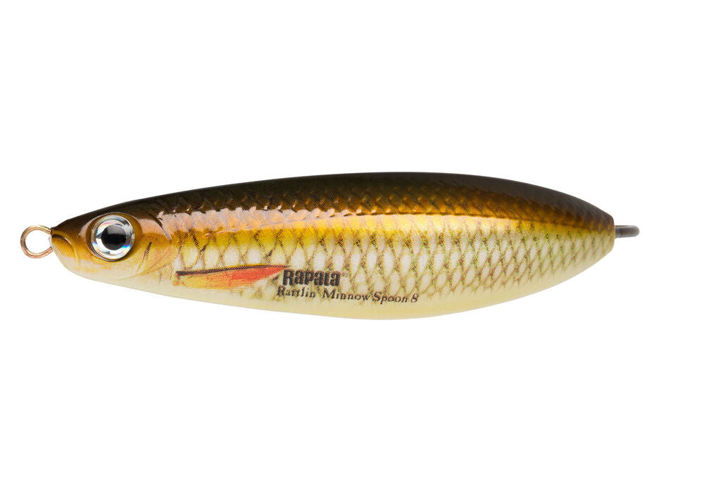 Rapala Rattlin' Minnow Spoon 8-10cm  Spoons  Rapala  Cabral Outdoors  